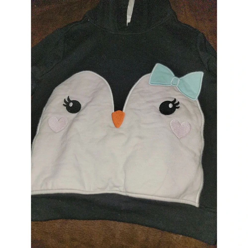 Gymboree polar party penguin‎ sweatshirt and leggings size 3t hoodie